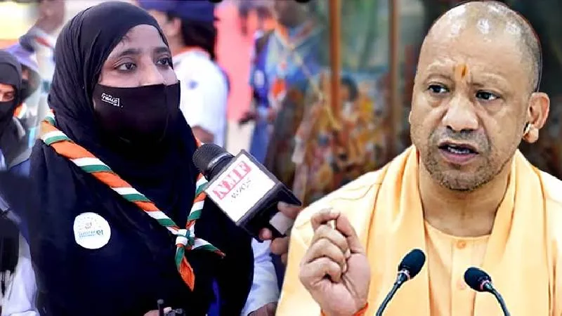 CM Yogi राज में बदल रहा इस्लाम, बुर्के में आई महिला ने सच बताया!