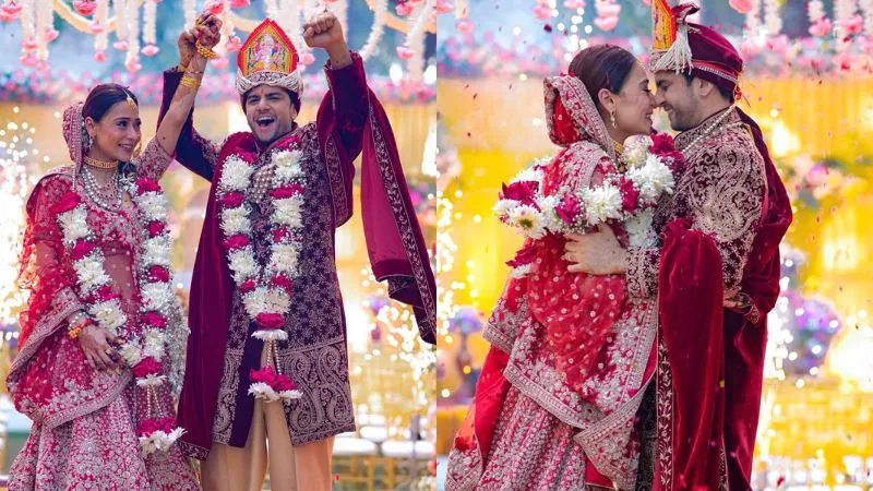 मांग में सिंदूर, लाल जोड़ा… सारा खान ने कृष संग हिंदू रीति-रिवाज से रचाई शादी, रामायण से क्या है कनेक्शन?