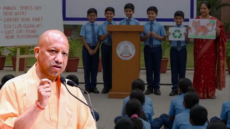 UP के स्कूलों में नई व्यवस्था लागू, योगी सरकार का बच्चों के लिए खास कदम