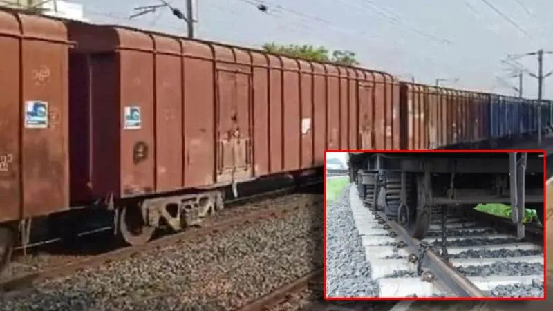 दिल्ली-शामली रेलमार्ग पर बड़ा हादसा टला, ट्रैक पर रखा गया लोहे का पोल