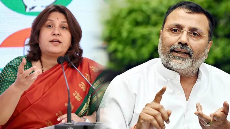 Nishikant Dubey और Supriya Shrinate के बीच बहस जाहिल और बुढ़बक तक क्यों पहुंच गई?