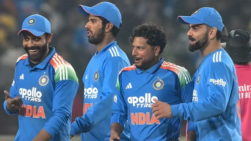 भारत ने रोमांचक मुकाबले में दक्षिण अफ्रीका को 17 रनों से हराया, विराट कोहली ने लगाया तूफानी शतक, कुलदीप ने चटकाए 4 विकेट