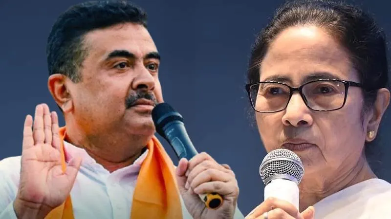 ममता सरकार पर सुवेंदु अधिकारी का तीखा हमला, भर्ती परीक्षा में गड़बड़ी के लगाए आरोप