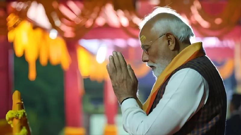 सोमनाथ स्वाभिमान पर्व में शामिल हुए PM मोदी, ओंकार मंत्र का किया जाप, देखा भव्य ड्रोन शो