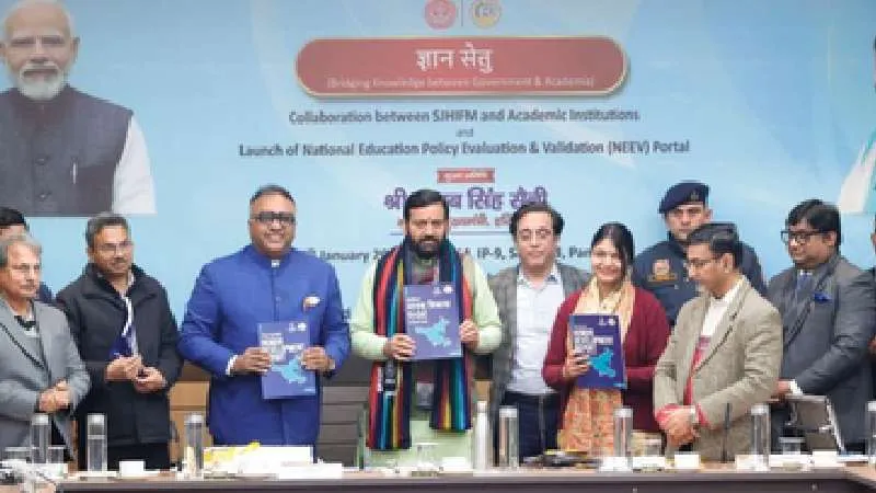 विकसित हरियाणा की ओर बड़ा कदम, मुख्यमंत्री नायब सिंह सैनी ने जारी की पहली जिला मानव विकास रिपोर्ट