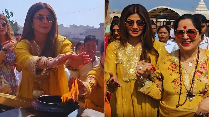 भगवान जगन्नाथ के दर्शन करने पहुंची शिल्पा शेट्टी, बोलीं- मैं बहुत खुशकिस्मत हूँ, आज मुझे दर्शन करने का मौका मिला