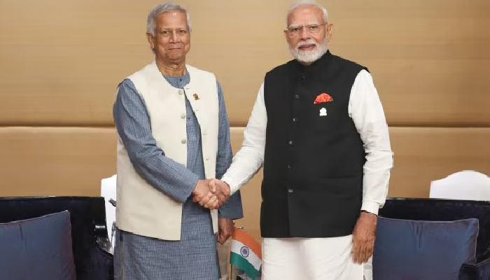 BIMSTEC : पीएम मोदी और बांग्लादेश के मुख्य सलाहकार मुहम्मद यूनुस की मुलाकात