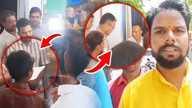 छात्र ने लिखा जय श्री राम, मुस्लिम टीचर ने कॉपी फाड़ी और मारा, भयंकर हंगामा हो गया!