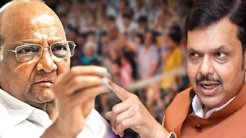 Devendra Fadnavis के एक मास्टरस्ट्रोक से फंस गए Sharad Pawar!
