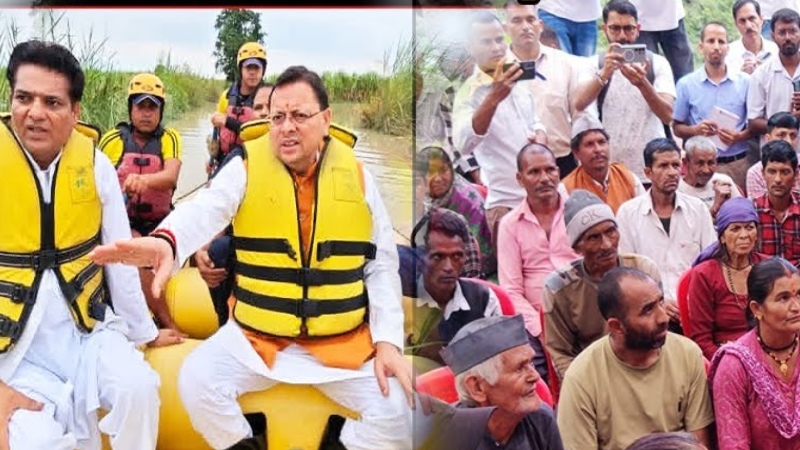 कुदरत के कहर से फिर कांप उठा उत्तराखंड, ग्राउंड जीरो पर खुद उतरे CM धामी