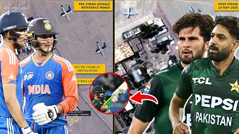 अफरीदी-रऊफ पर भारतीय अभिषेक-शुभमन ने दाग दी ‘मिसाइल’, नूर खान एयरबेस की तरह तबाही मचाई!