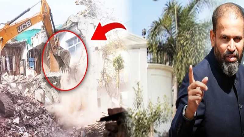 TMC सांसद Yusuf Pathan को कब्जाई जमीन वापस करनी पड़ेगी, वरना बुलडोज़र तबाही मचाएगा!