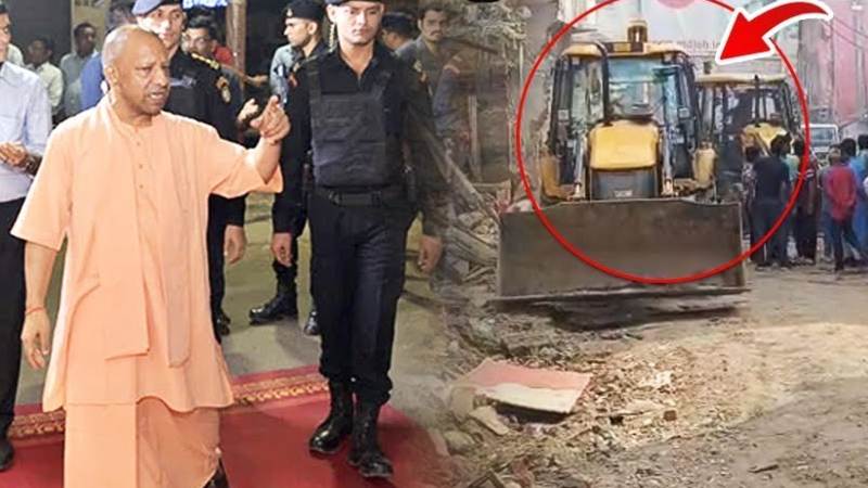 कभी CM Yogi के दुश्मनों का चलता था सिक्का, अब वहां बाबा का बुलडोजर कर रहा सफाई ! विरासत गलियारा