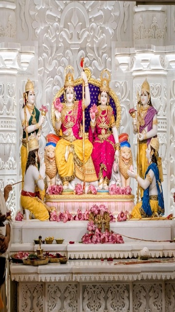 अयोध्या में ‘राम दरबार’ की प्राण प्रतिष्ठा, पहली झलक देखकर हो जाएंगे मंत्रमुग्ध