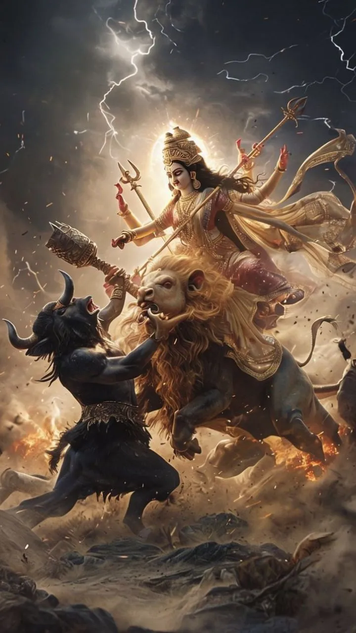 नवरात्रि की शुरुआत कैसे हुई? मां दुर्गा के नौ रूप क्या दर्शाते हैं